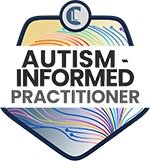 Autism informed practitioner badge 

